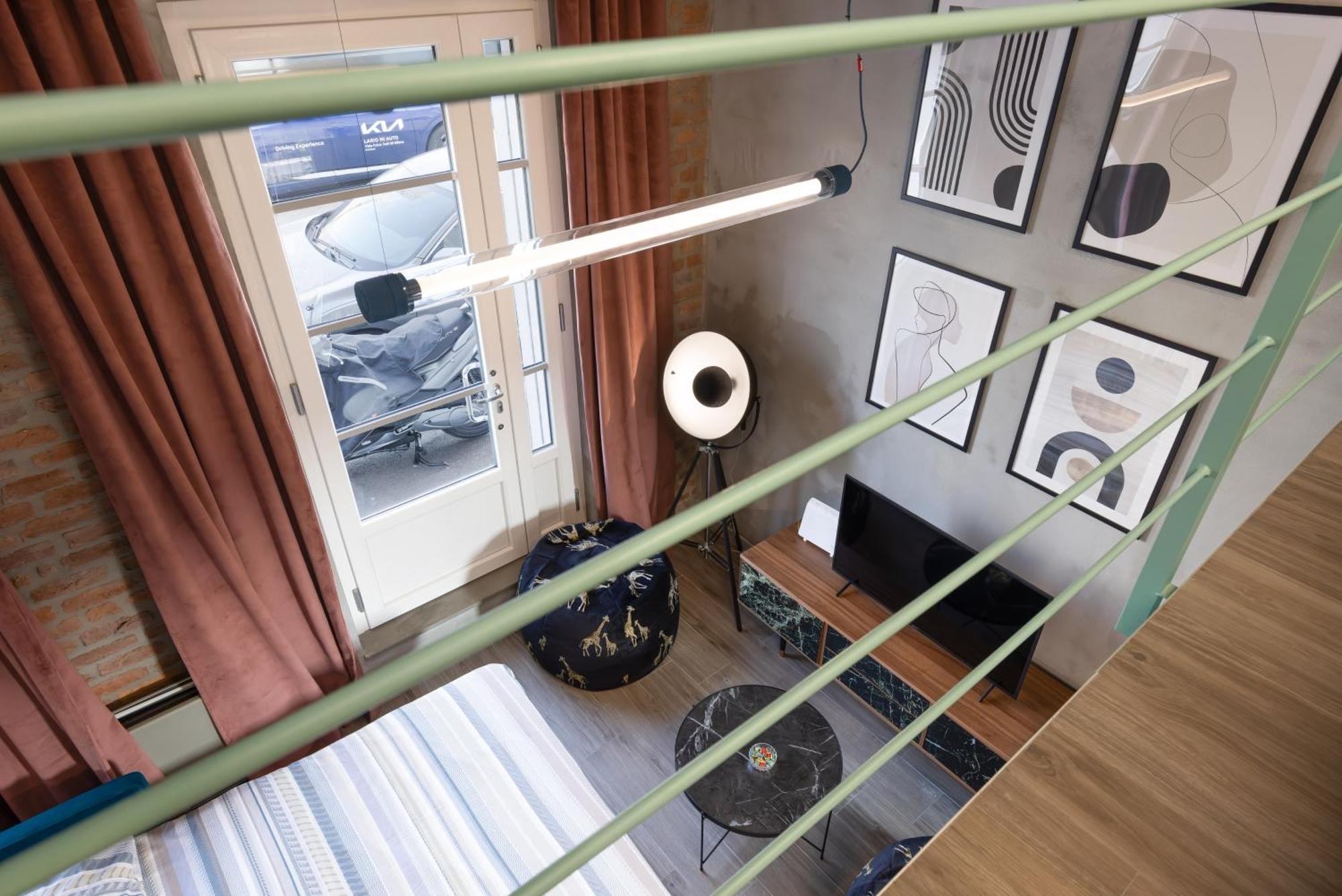 ミラノLoft Art Bicoccaアパートメント エクステリア 写真